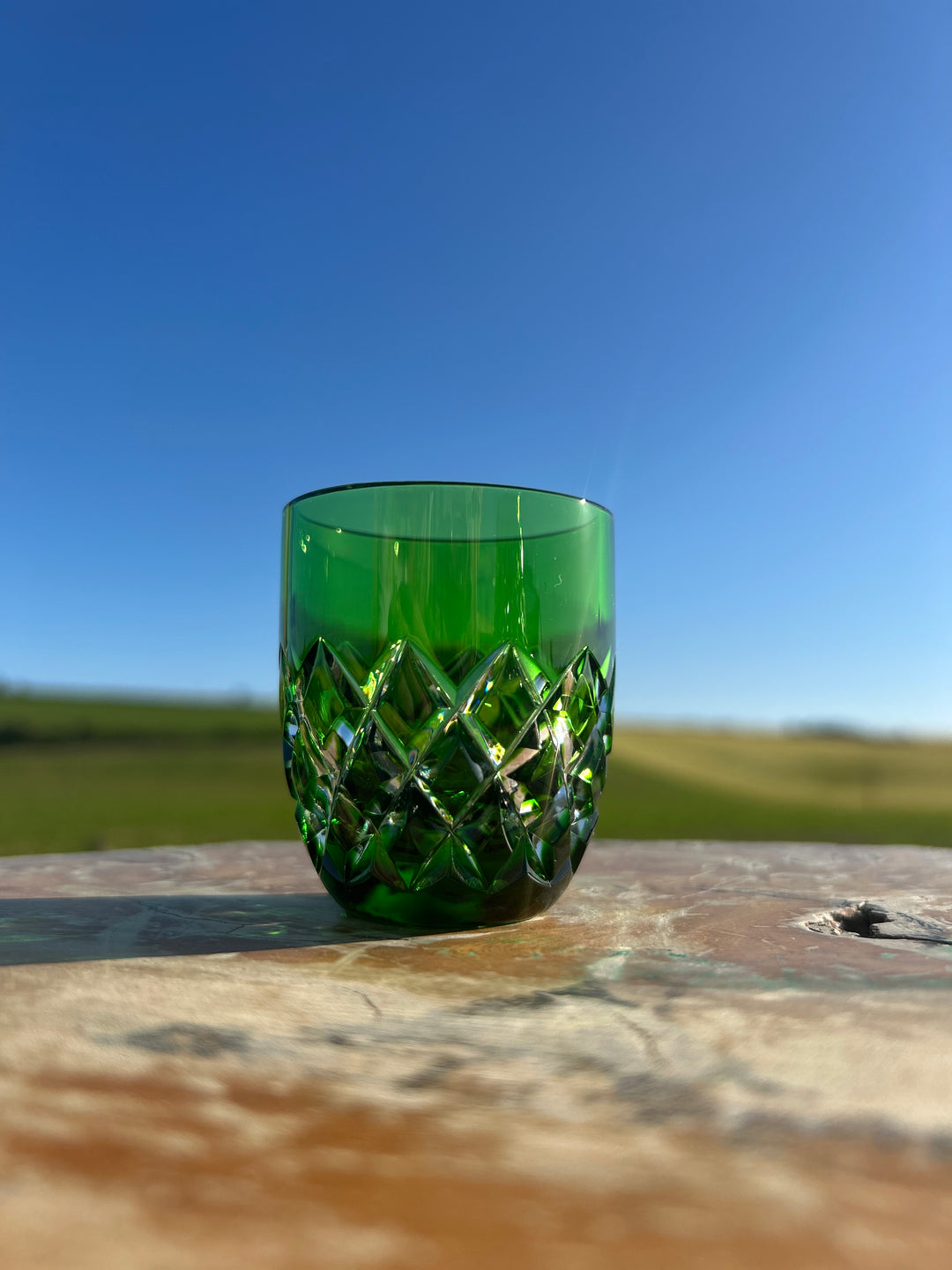 Scilly Emerald Green Shot Glass