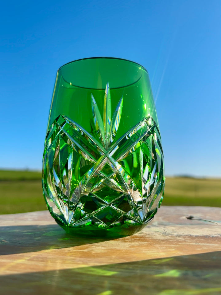 Pineapple Double Roly Emerald Green 14oz