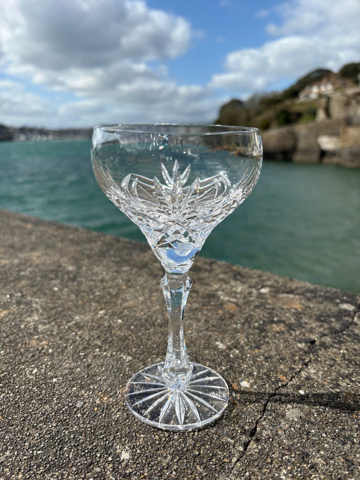 Pineapple Champagne Coupe