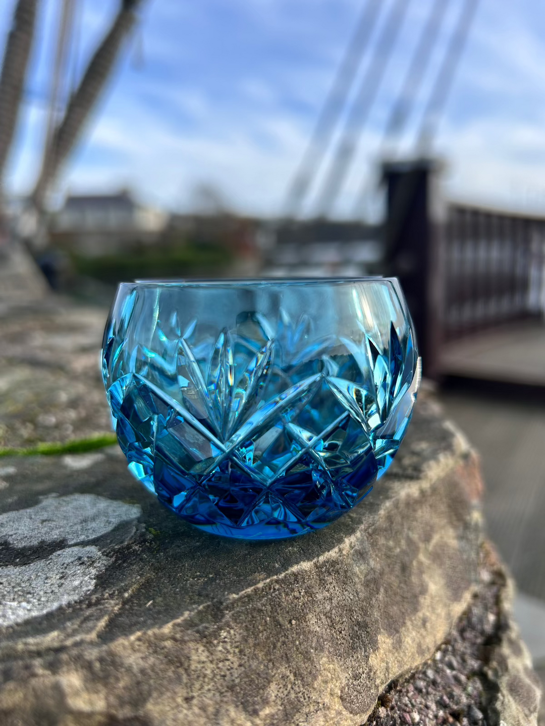 Azure Nina Votive Candle Holder