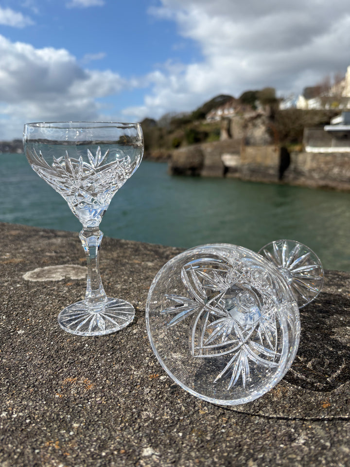 Pineapple Champagne Coupe