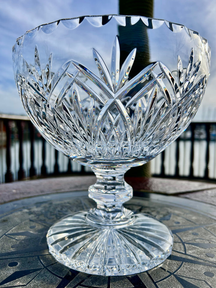 Pineapple Footed Compote Bowl