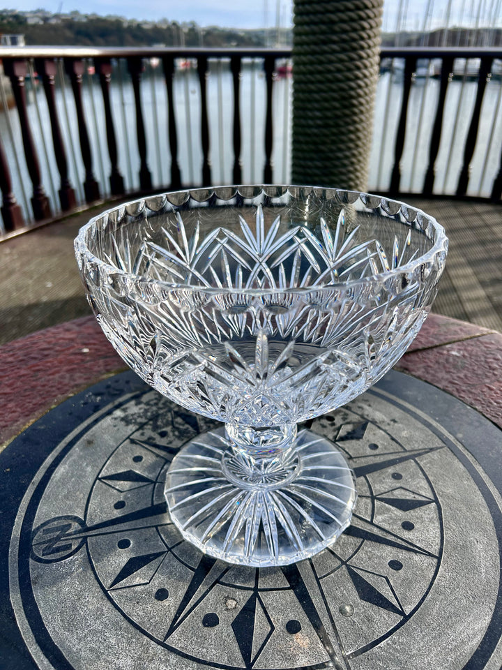 Pineapple Footed Compote Bowl