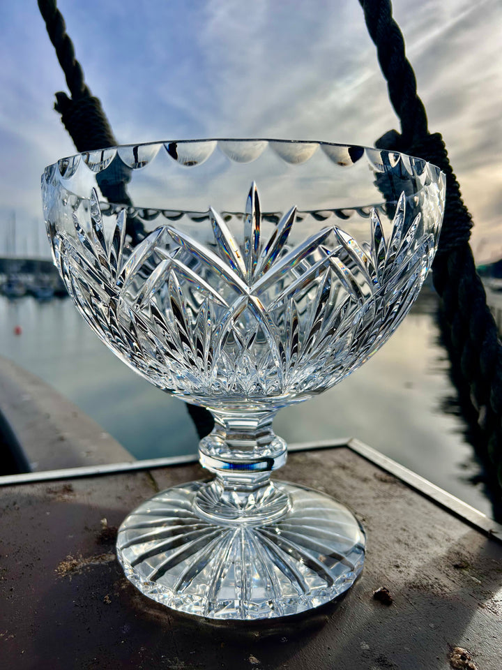Pineapple Footed Compote Bowl