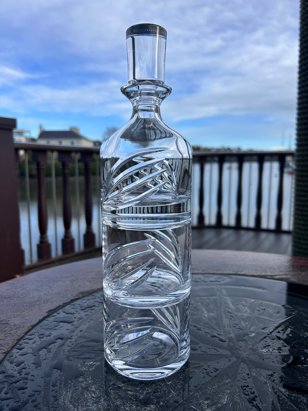 Kinsale crystal Harmony 3-piece Decanter Set
