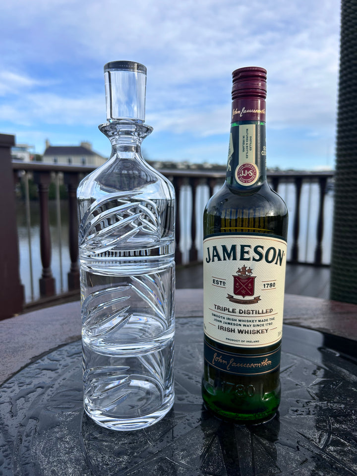 kinsale crystal Harmony 3 piece Decanter Set