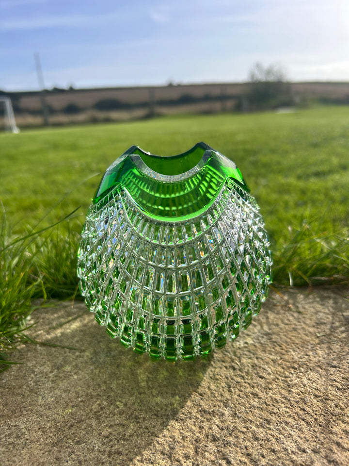 Scilly Emerald Green Net Vase