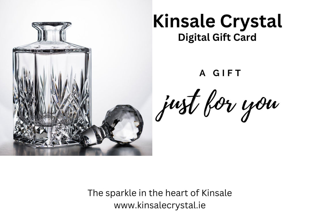 Kinsale Crystal gift card