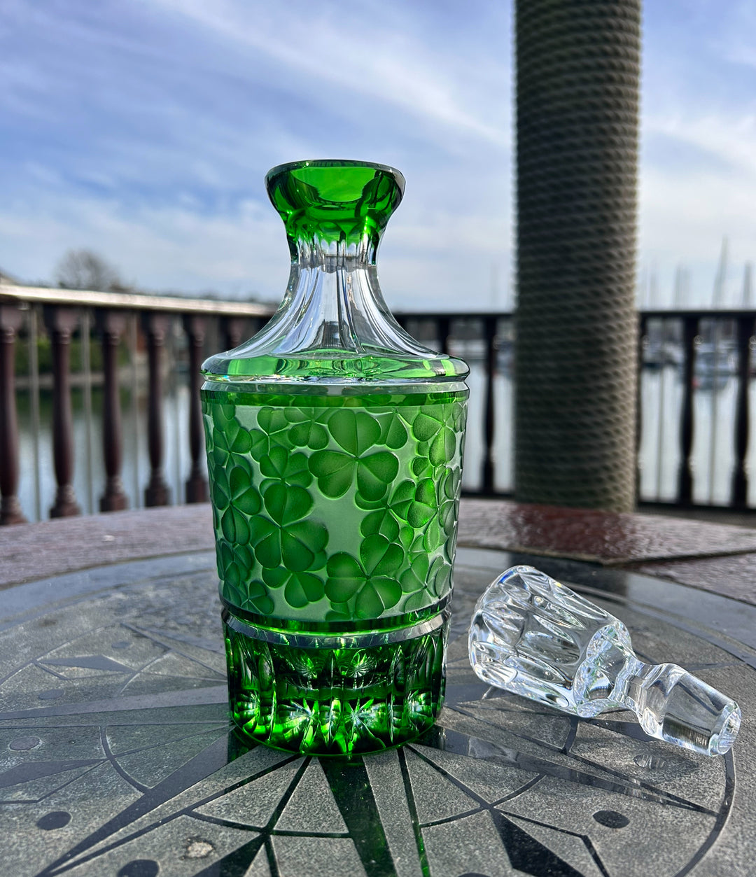 kinsale crystal decanter 