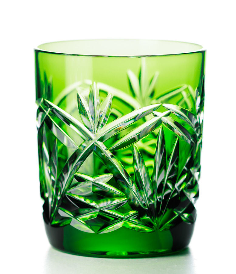 10oz Pineapple Old Fashioned Tumbler Emerald Green